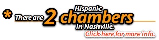 how many Hispanic chambers are there in Nashville?